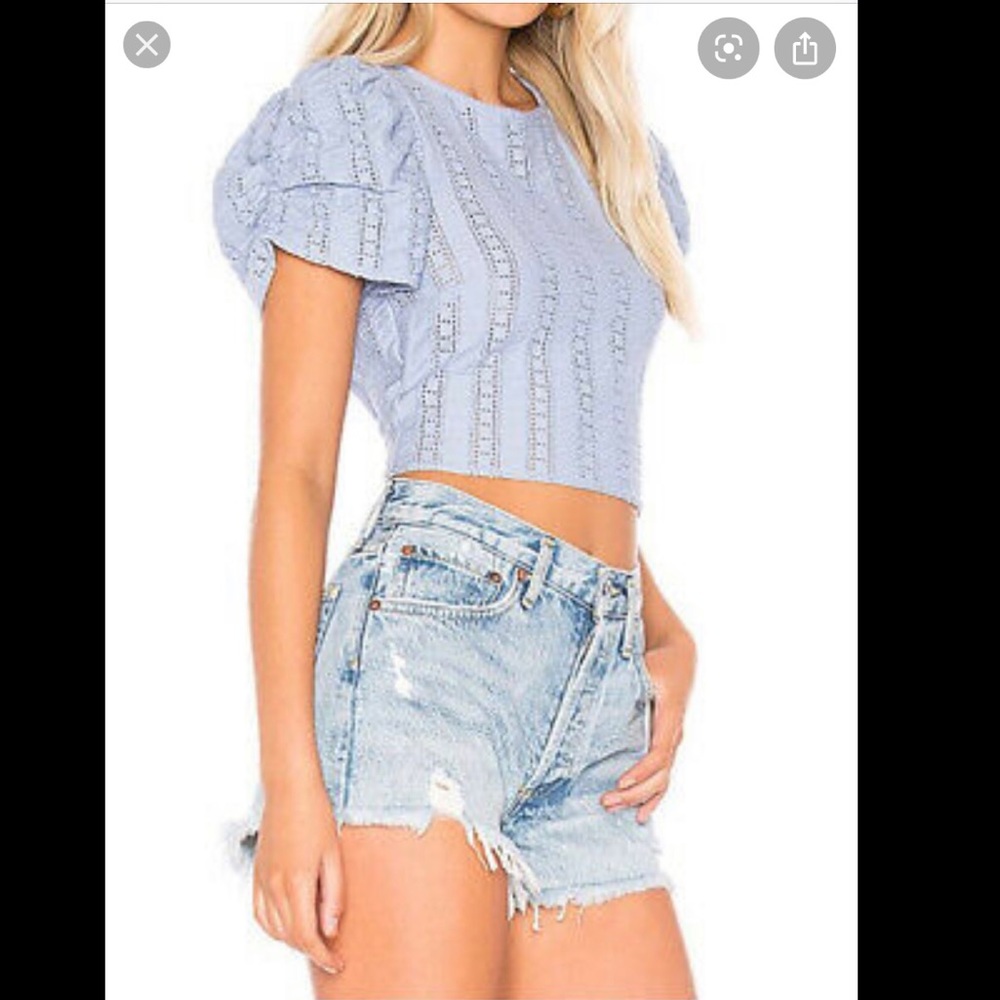 Free People NWT Star Struck Crop Top